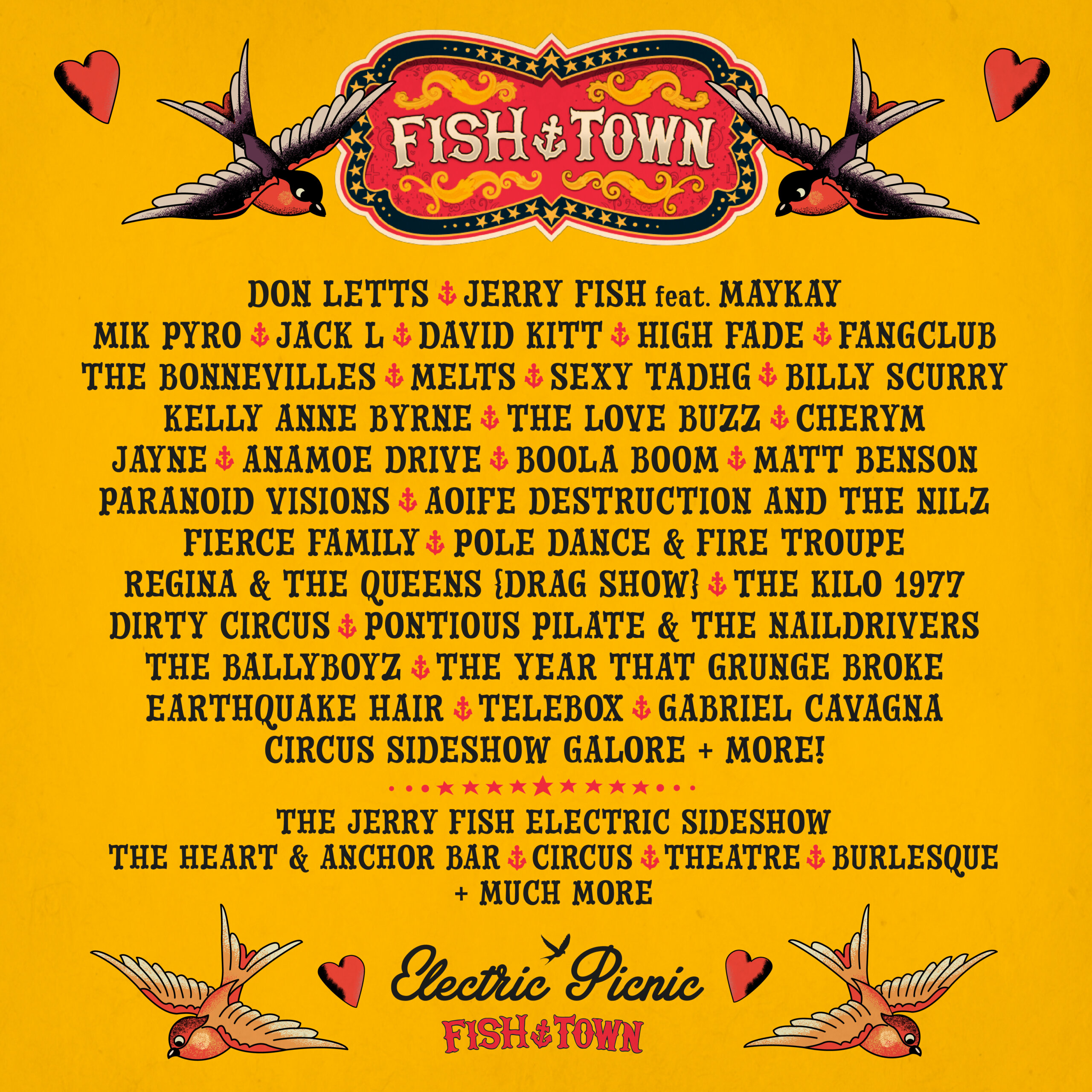 Fish Town 2024 - Line-Up