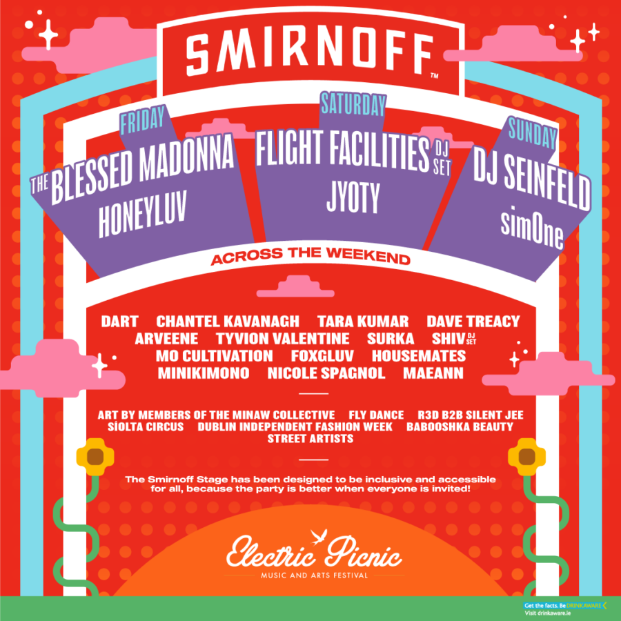 Smirnoff Stage Electric Picnic Line-up 2024